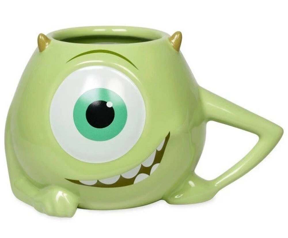Disney Pixar Monsters Inc. Michael "Mike" Wazowski 3D Coffee Mug